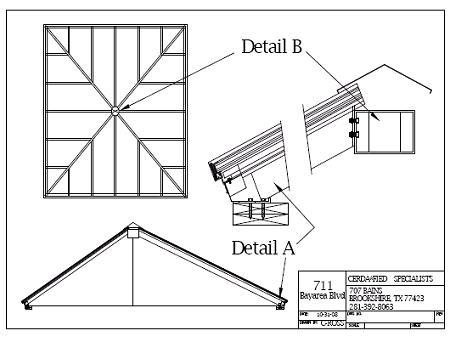 Skylight design drawing